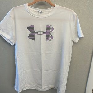Under Armour heat gear white xl shirt